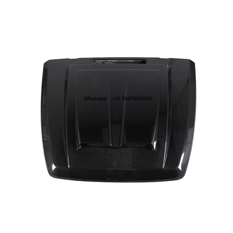 W464 G500 G550 G63 Carbon Fiber Prepreg Dry Car Accessories New Condition for  Bodykit Engine Bonnet Hood Ver2