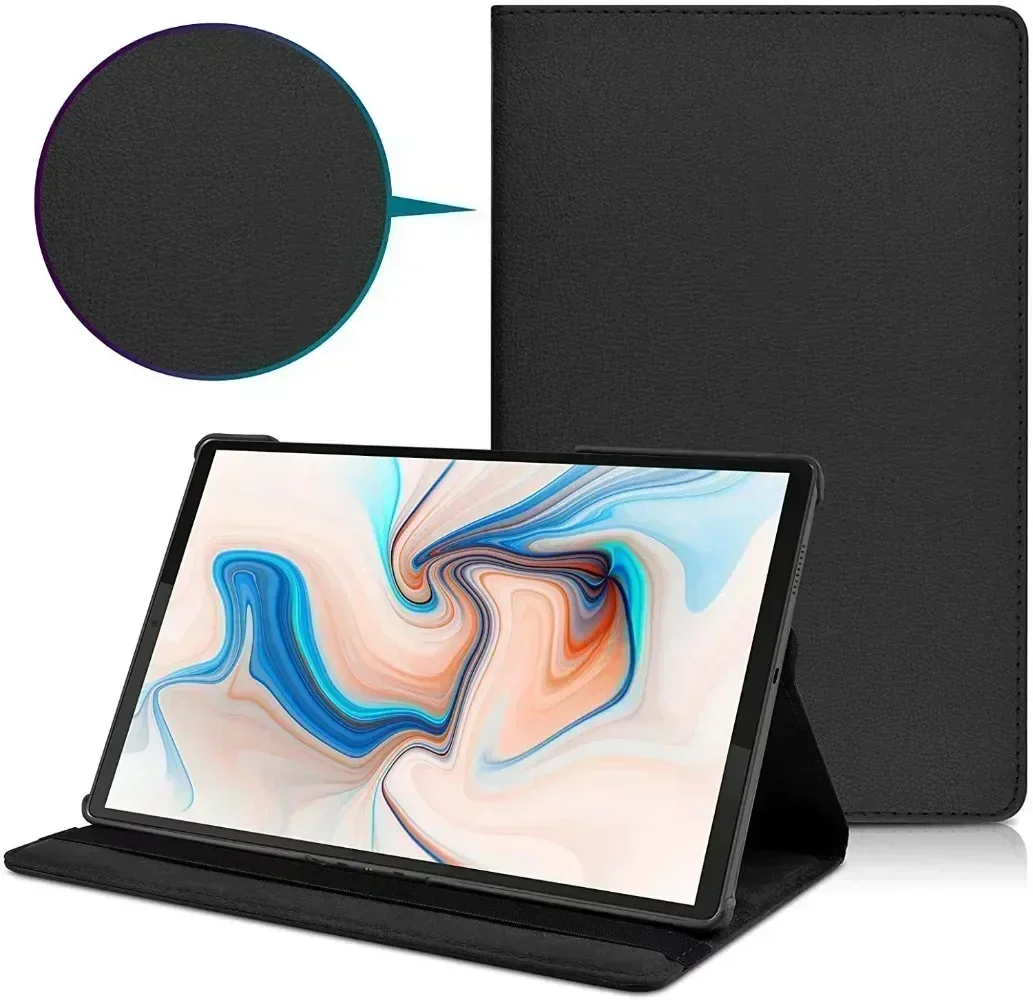 Coque pour Samsung Galaxy Tab A9 Plus 11 "Juste de tablette pour Samsung Tab A9 SM-X210/Xgem/X216/X218 Juste en cuir rotative résistante à 360