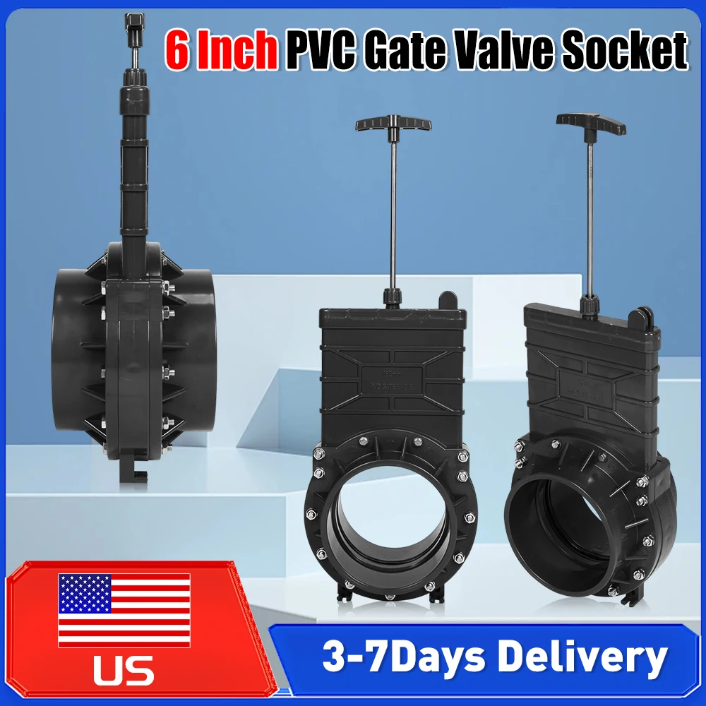 

Новый 6-дюймовый ручной сливной клапан из UPVC/ПВХ с вытяжной пластиной для дренажа и контроля потока воды в трубах автодомов, прицепов и фургонов ﻿