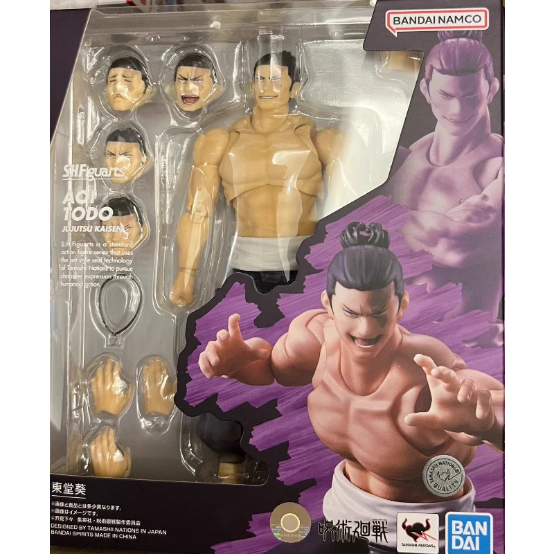 

In stock, ships within 24 hours, Bandai SHF Jujutsu Kaisen Aoi Todo and Yuji Itadori poseable figurines