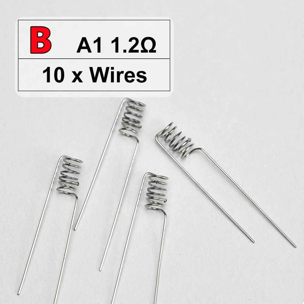 Premium Hand Tool Resistance Mesh Wire 1.2/1.0/0.6/0.8/0.9OHM No Cotton for GTX SPL Jellybox Nord Rebuild