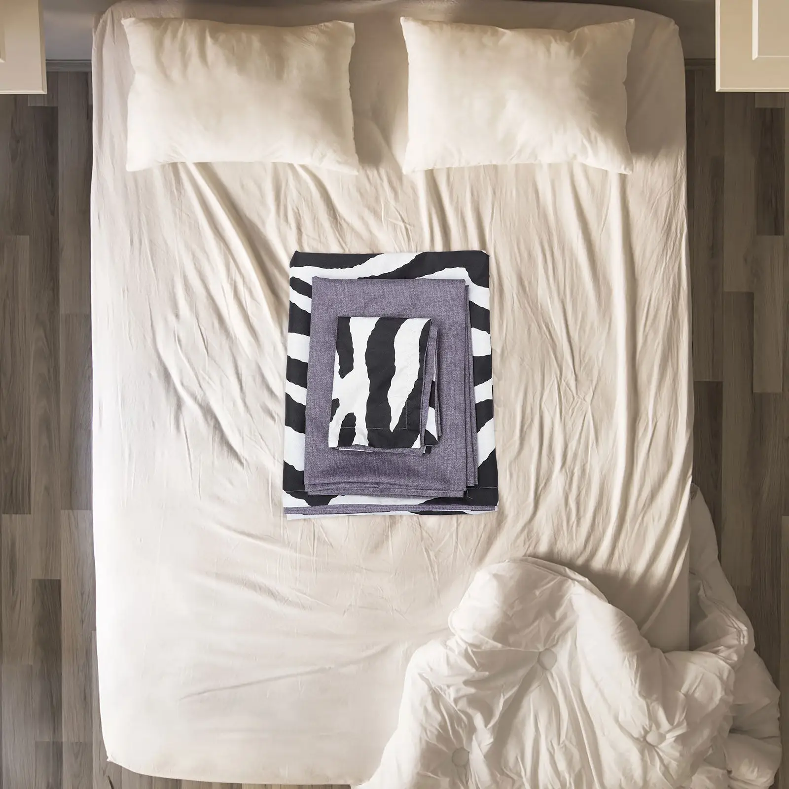 pillowcase-kit-household-bedding-comfortable-quilt-cover-practical-cozy-three-piece-linens-covers