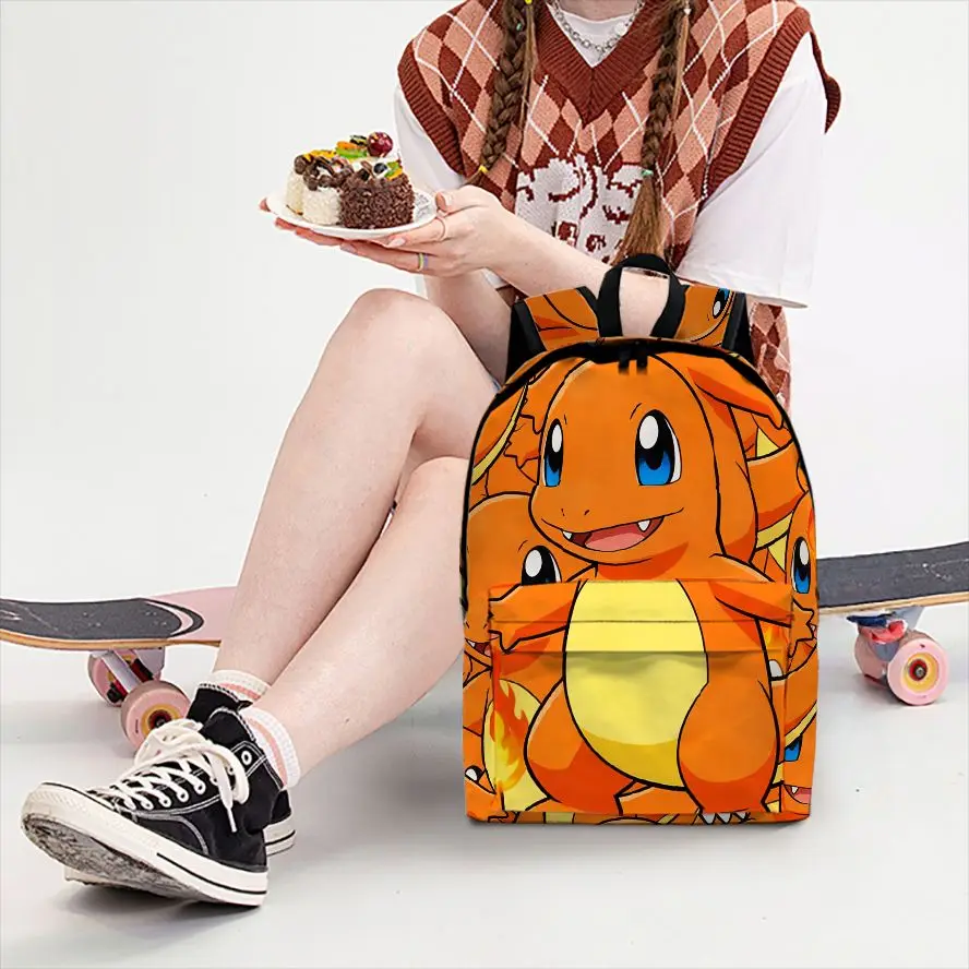 

1pc Charizard Backpack, Fashionable and Simple, Unisex, Large Capacity, High-Quality Gift,cute