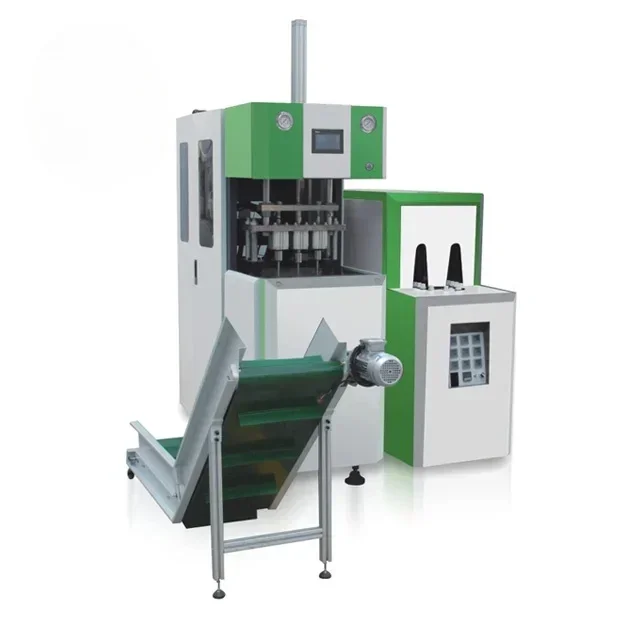 HZ-880 Semi-auto Souffleuse Bouteilles PET Bottle Ce Good Air Stretch Blow Moulding 380v 1years 500kgs CN;ZHE Wanhe HOT SALES