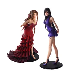 In Stock Tifa Dress Ver Reset Static Art Tifa Aerith Gainsborough Handmade Model Decoration Toy Collection Gifts Girl Handmade