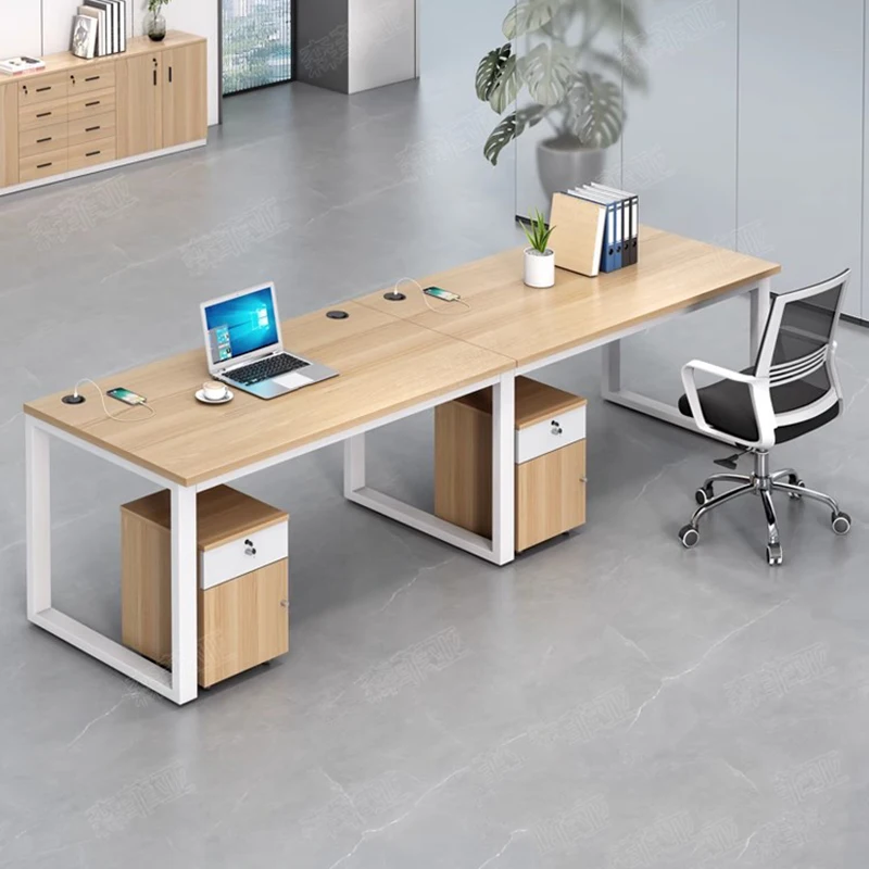 

Wooden Study Office Desk Modern Computer Gaming Standing Drawer Luxury Long Office Desk Display Escrivaninha Home Furniture