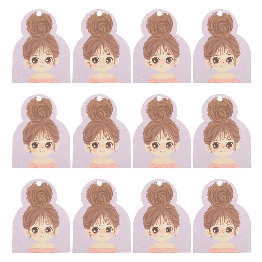 

50pcs Hairpin Packaging Display Paper Kids Cards Sturdy Cardstock Birthday Parties School Functions Headband Organizer Jewelry