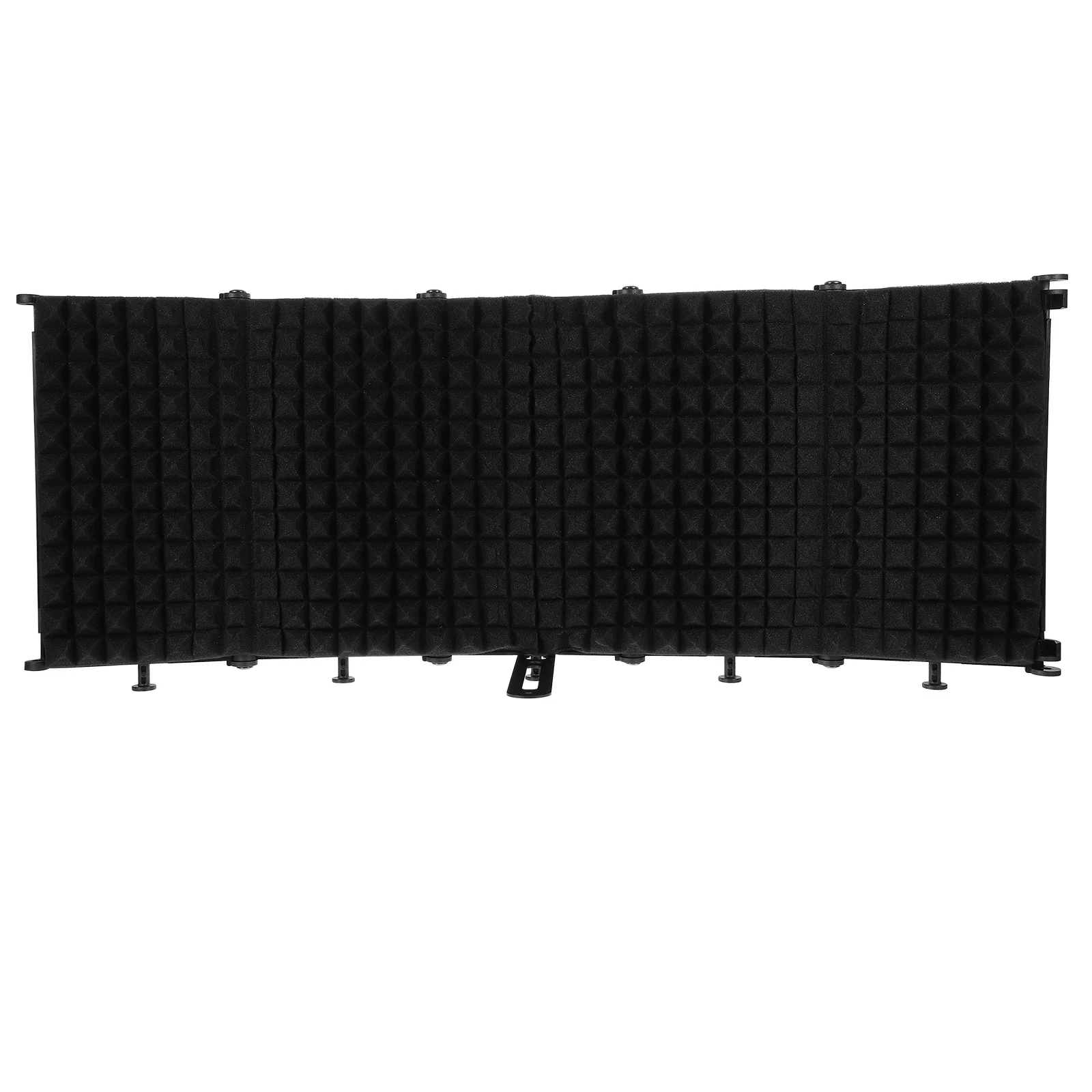 1 Set Five-Door Microphone Soundproof Shield Abs Eva Isolation Pad For Recording Studio Mic Sound Absorbing Cover Microphone