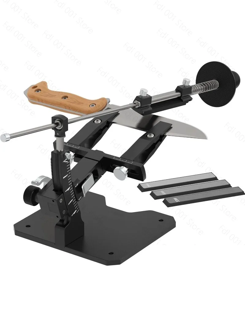 Guide sharpening system aluminum professional sharpener sharpening set with 3 diamond discs