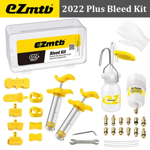 Imagen 2 del producto Ezmtb 2023 Pro 2024 Lite MTB bicicleta de carretera freno de disco hidráulico Kit de purga de aceite herramientas para SHIMANO SRAM Avid herramienta de reparación de frenos de bicicleta