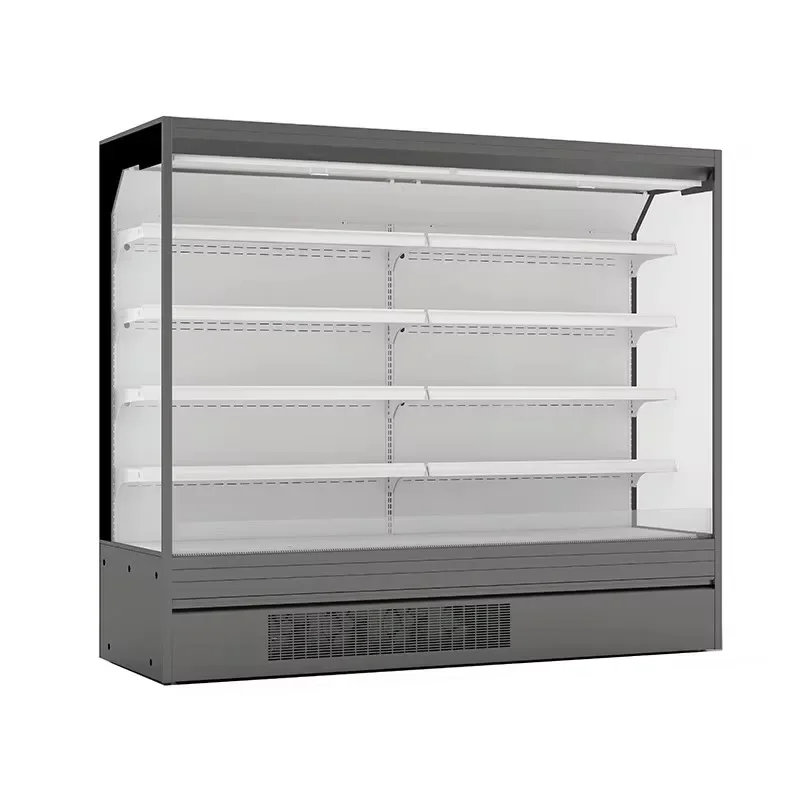Fruit Refrigerator Beverage Refrigerator Vegetable Fruit Chiller Commercial Refrigerator For Supermarket