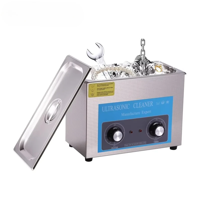 آلة التنظيف بالموجات فوق الصوتية الكهربائية 1.3L-30L للحاويات والزجاجة لورش العمل ونباتات التصنيع حالة جديدة