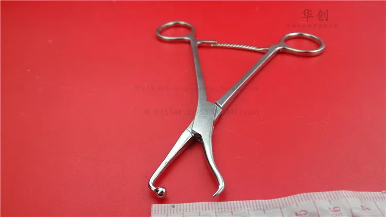 

Medical orthopedics instrument stainless steel reduction forceps pointed&round head forceps hold plate pliers for pet&animal