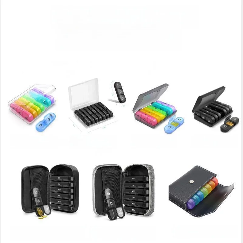 

Portable Sealed Moisture-Proof Plastic Medicine Box Week 7 Days 21 Grids Storage Organizer Box Compact Compartmentalized Case