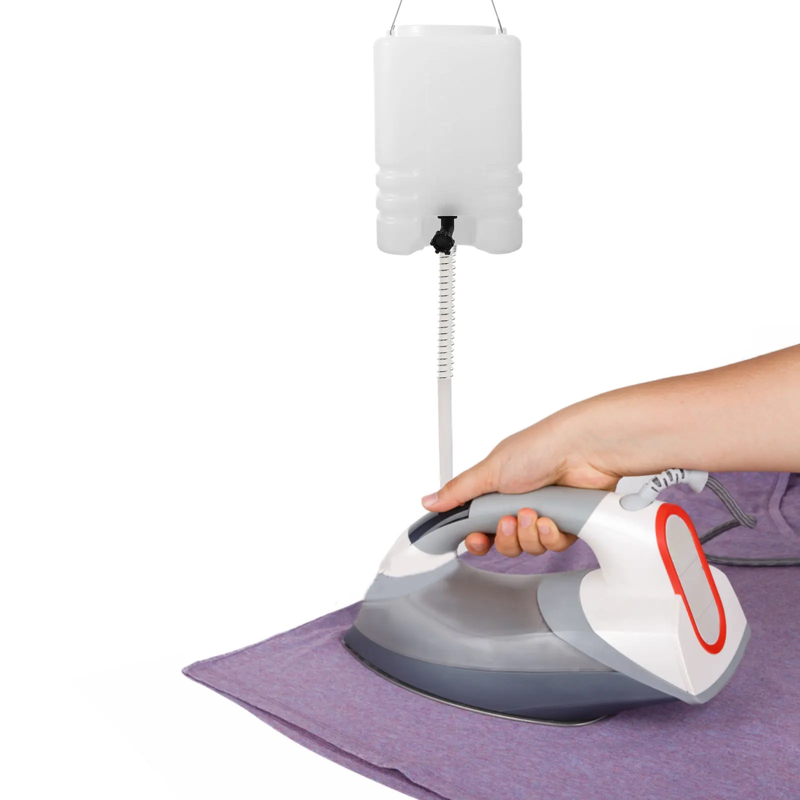 

1 set Steam Iron Water Bottle for Home Travel Lightweight Mini Steamer Handheld Professional No Leakage Safe