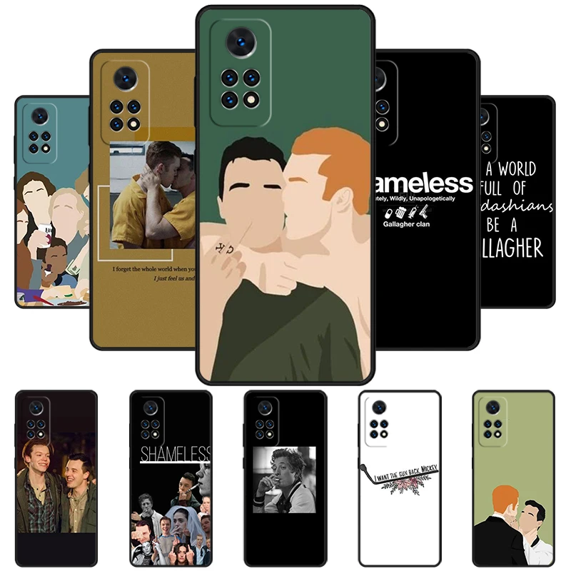 Lip Gallagher Shameless TV Show Phone Case For Redmi Note 11 EPro 11S 10T 9S Promax 8 Pro Xiaomi Mi 11 12X 12S Ultra Cover