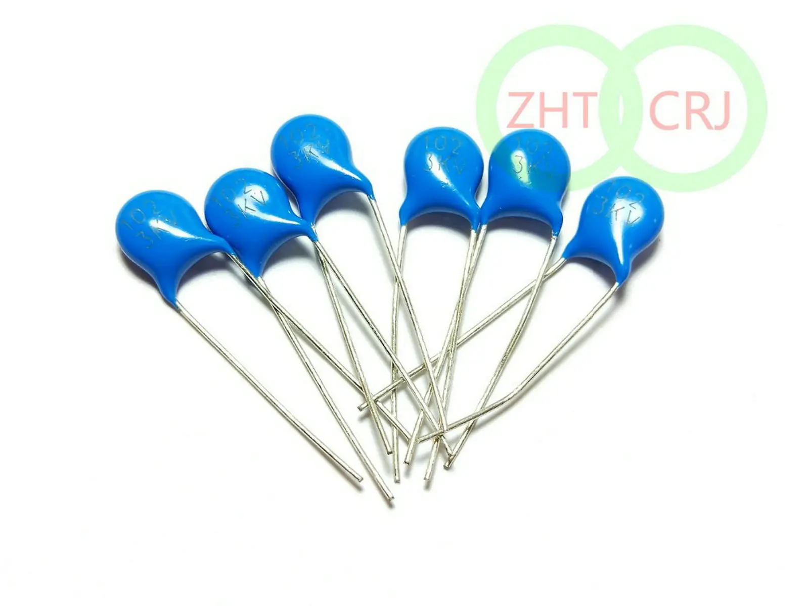 1000 pcs High quality Blue Ceramic Disc Capacitors 3000V 3KV 102pF 0.01uF