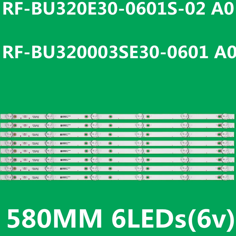 

10PCS LED Strip RF-BU320E30-0601S-02 RF-BU320003SE30-0601 A0 CY-32DN-3030-3000MA-36V LED-32DN5T2 LED-32DN9T2 HV320WHB-N01