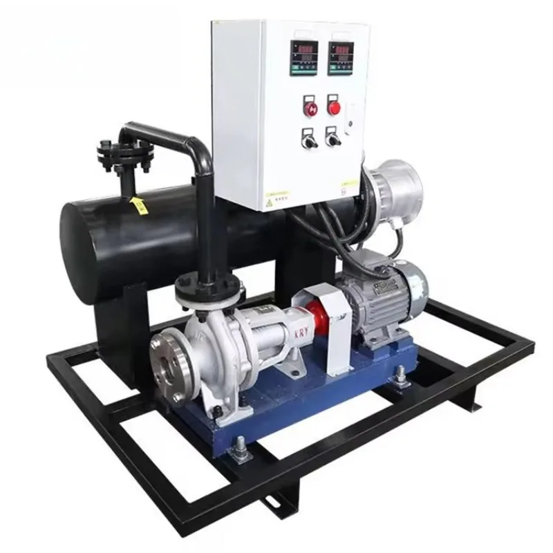 Industrial Molten Salt Energy Storage Heater with Temperature Controller Horizontal Pipeline Air Circulation Heating Equipment