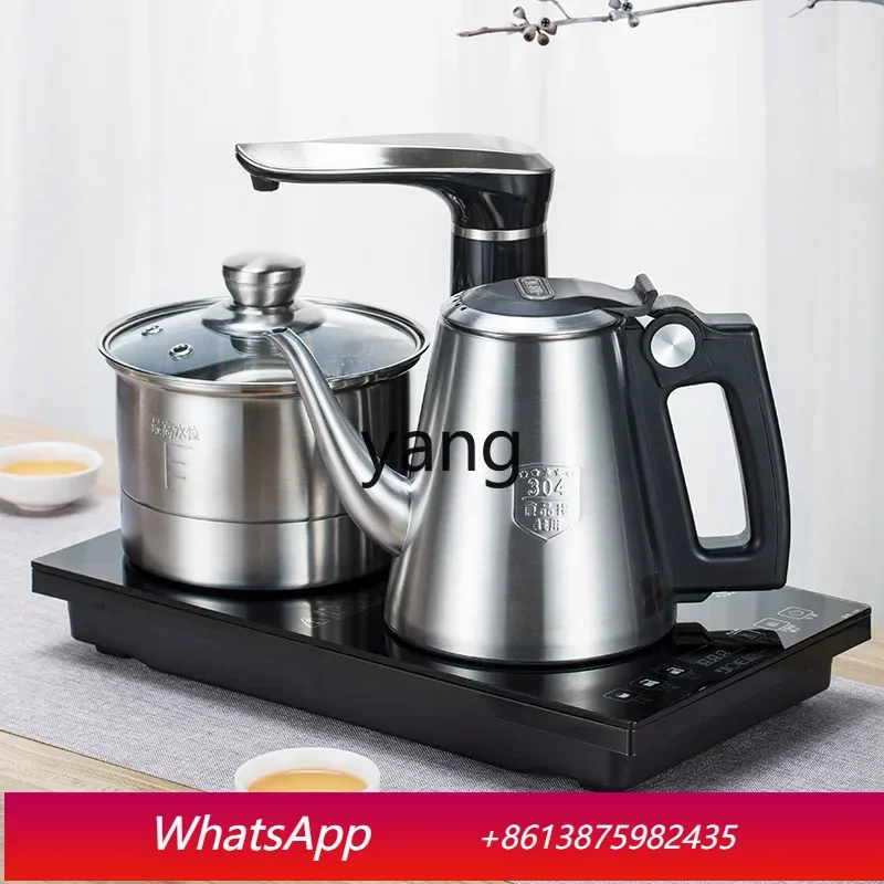 

LH automatic water supply kettle tea table embedded tea table integrated tea making special