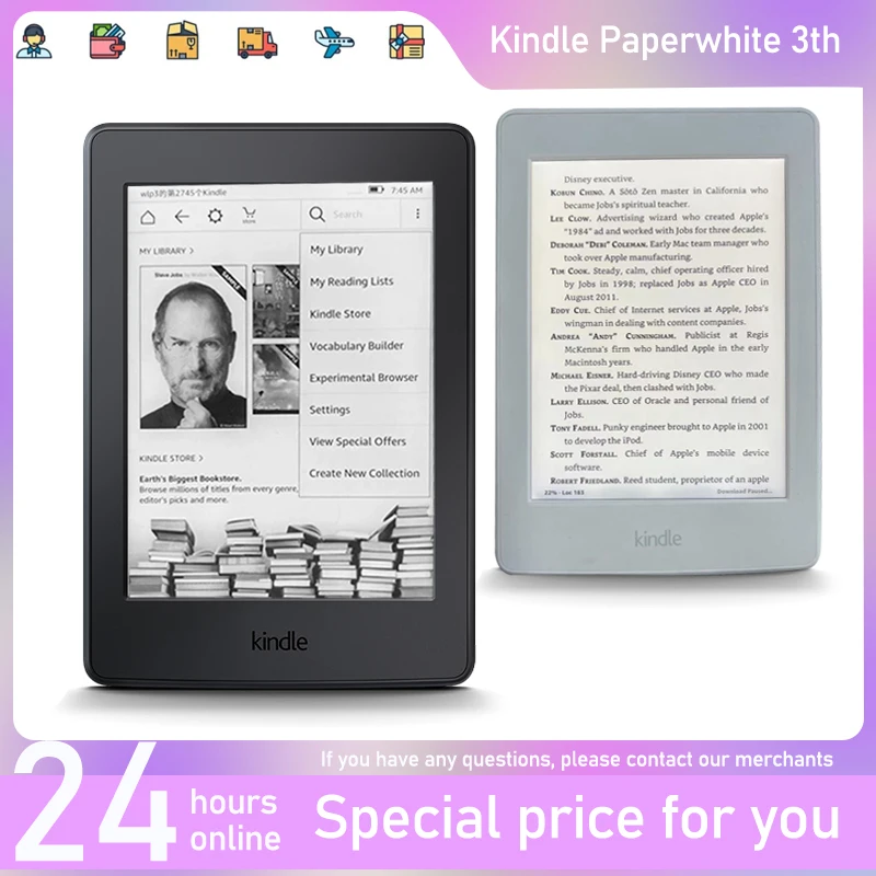 eBook Retroilluminato: La Mia Esperienza Con il Kindle PaperWhite 3° Generazione con Retroluce