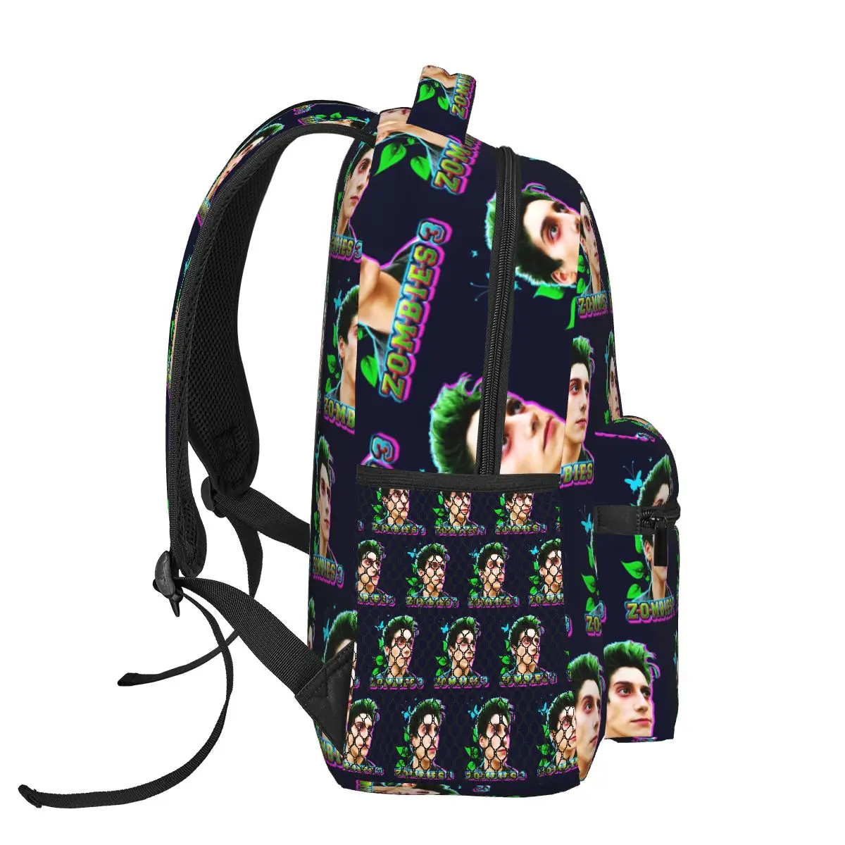 Zombies 3. Zed-mochilas escolares de dibujos animados para niños y niñas, bolso de hombro, gran capacidad