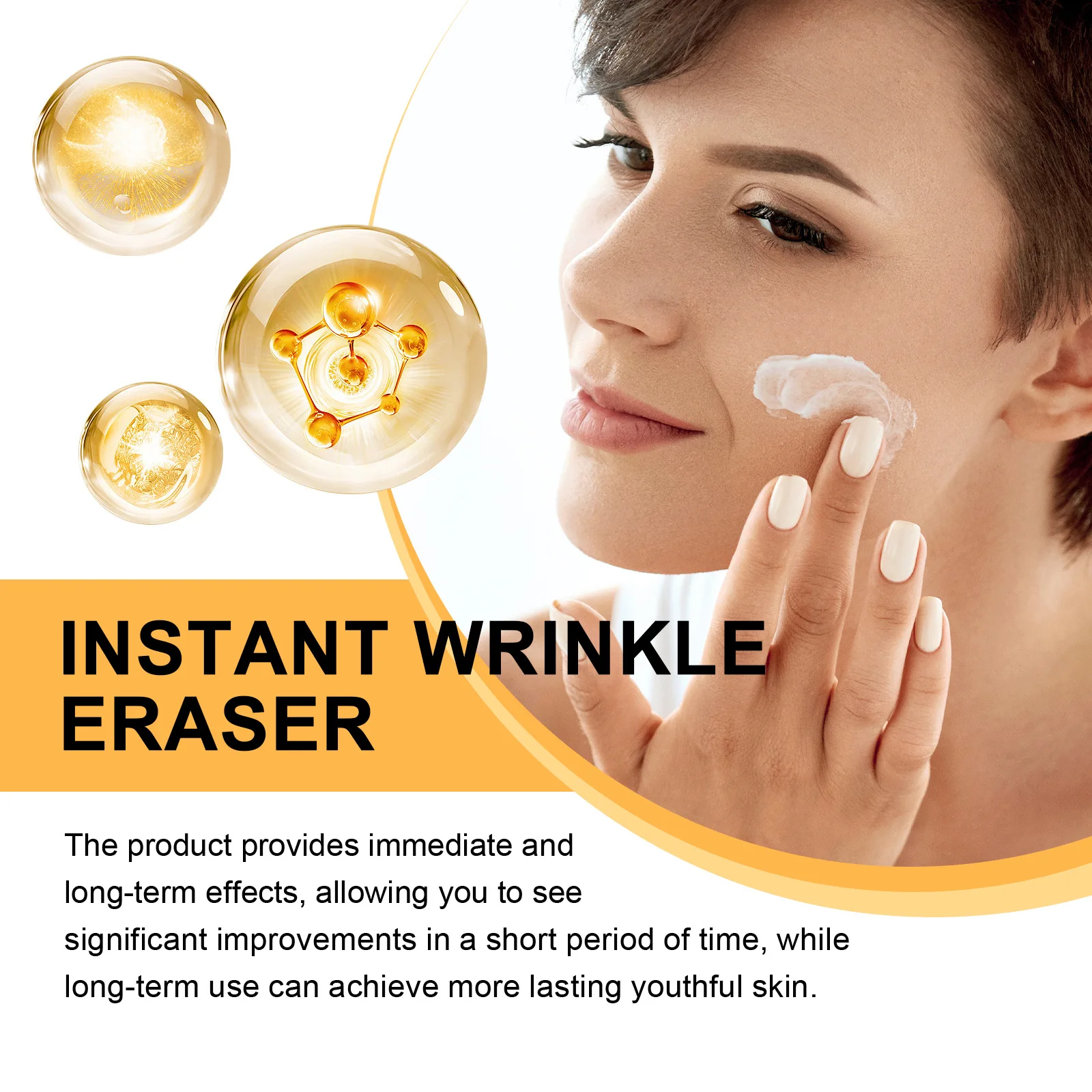 

EELHOE Facial Firming Cream Reduce Fine Lines Deep Hydration Enhance Elasticity Quick Absorption Shrink Pores Facial Sooth Cream