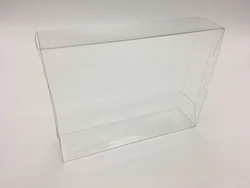 Transparent Display box For NDS Japan US version game Protection storage PET plastic cover