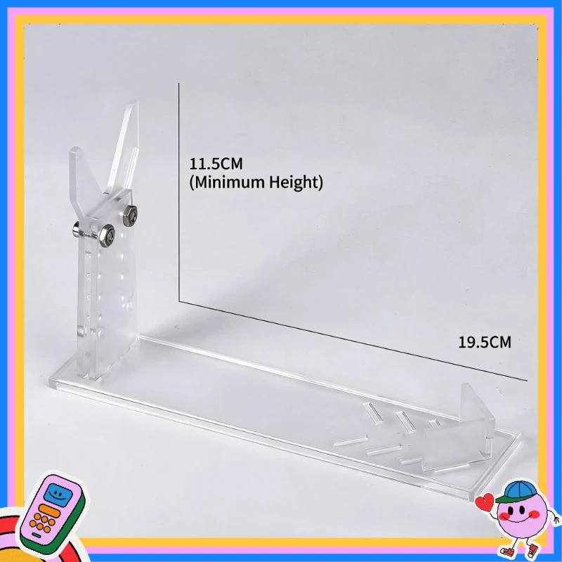 

Стойка для демонстрации игрушечного оружия 2026: акриловая, утолщенная, регулируемая, универсальная, для хранения моделей