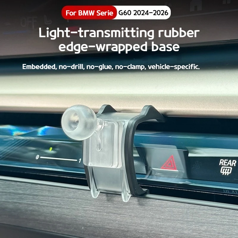 

Navigation air outlet mobile phone stand ball head base For BMW 3 4 5 7 seriesX3X4X5X6X7 F44 G20 G26 G70 G60 G30 G05 G06 G07 G45