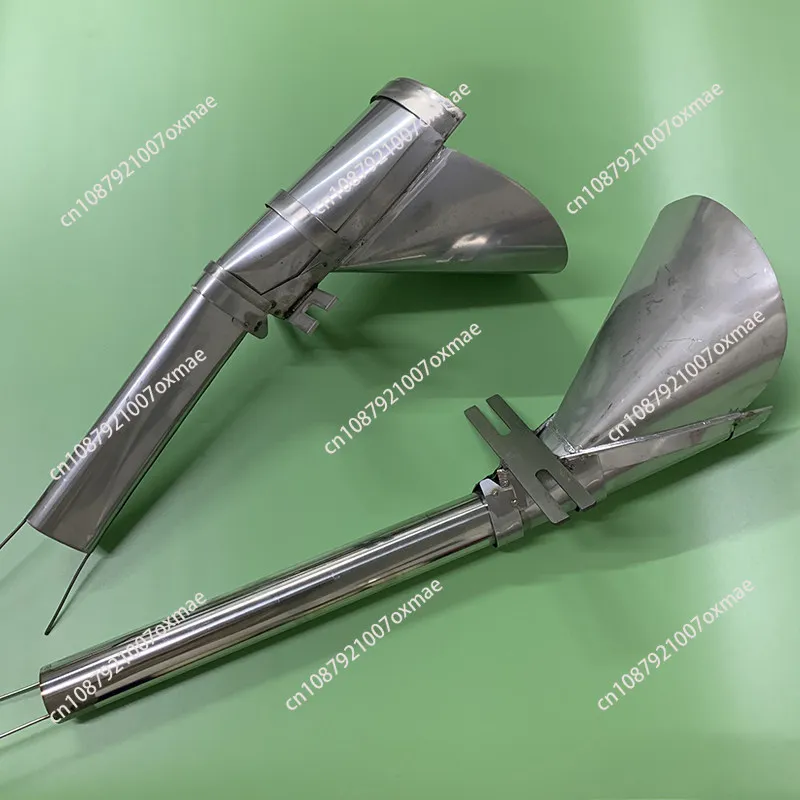 Vertical Packing Machine Forming Collar 3/4-Side Back Seal Bag Former Stainless Steel Discharge Hopper Accessory
