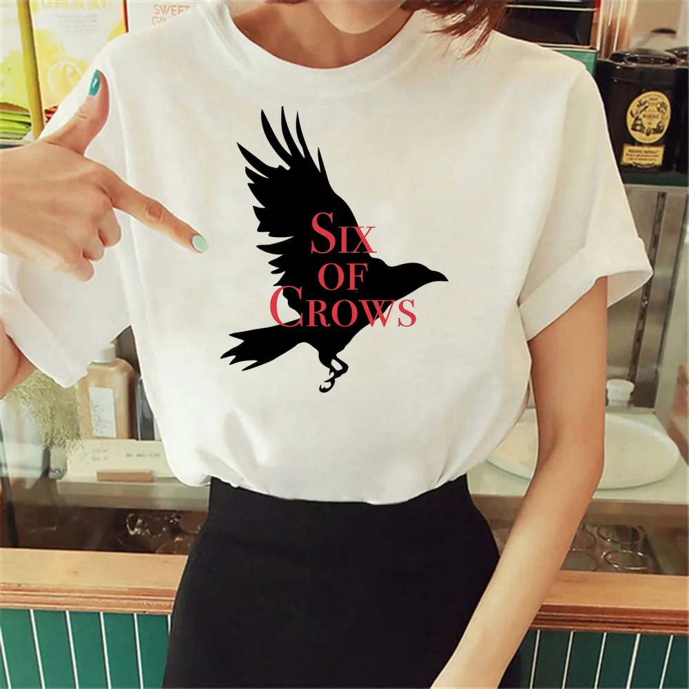 Six of Crows tshirt women harajuku streetwear comic Tee female anime harajuku Japanese clothes