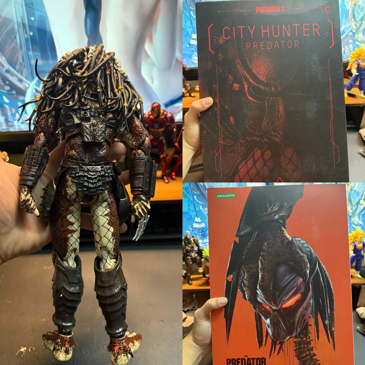 

Collectible Predator Articulated Action Figure Scar & Ravager Series Toy for Adult Fans