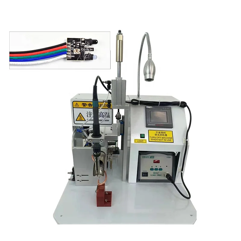 

EW-6020 PCB LED terminal switch socket dip soldering machine semi-automatic terminal wiring harness welding machine