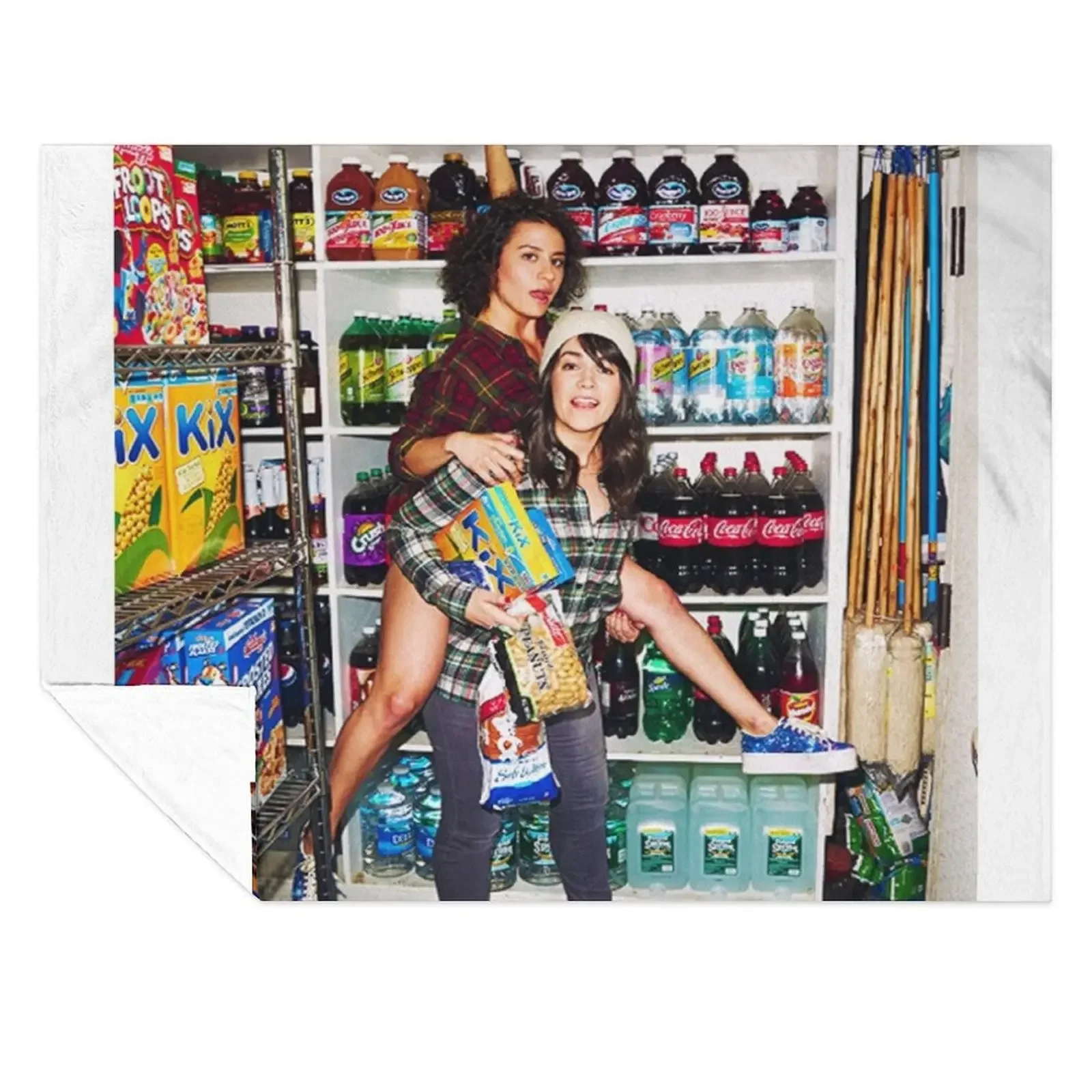 

Broad City Throw Blanket Loose Furrys Bed linens Comforter Blankets