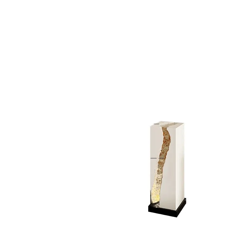 Light luxury advanced sense with light creative floor display stand