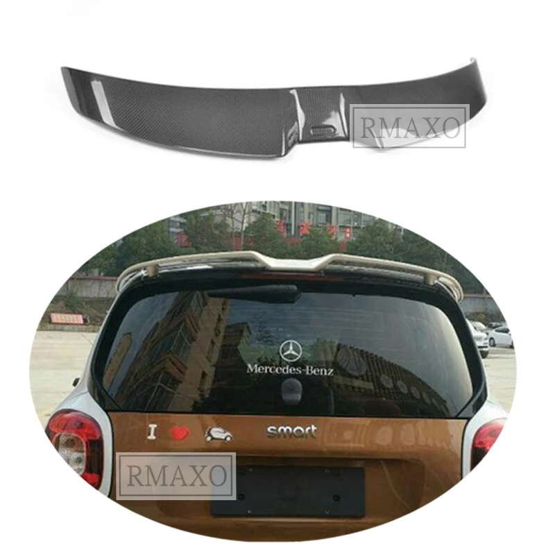 For  Benz smart 453 451 Spoiler 2009-2013 High Quality  ABS Material Car Rear Wing Primer Color Rear Spoiler