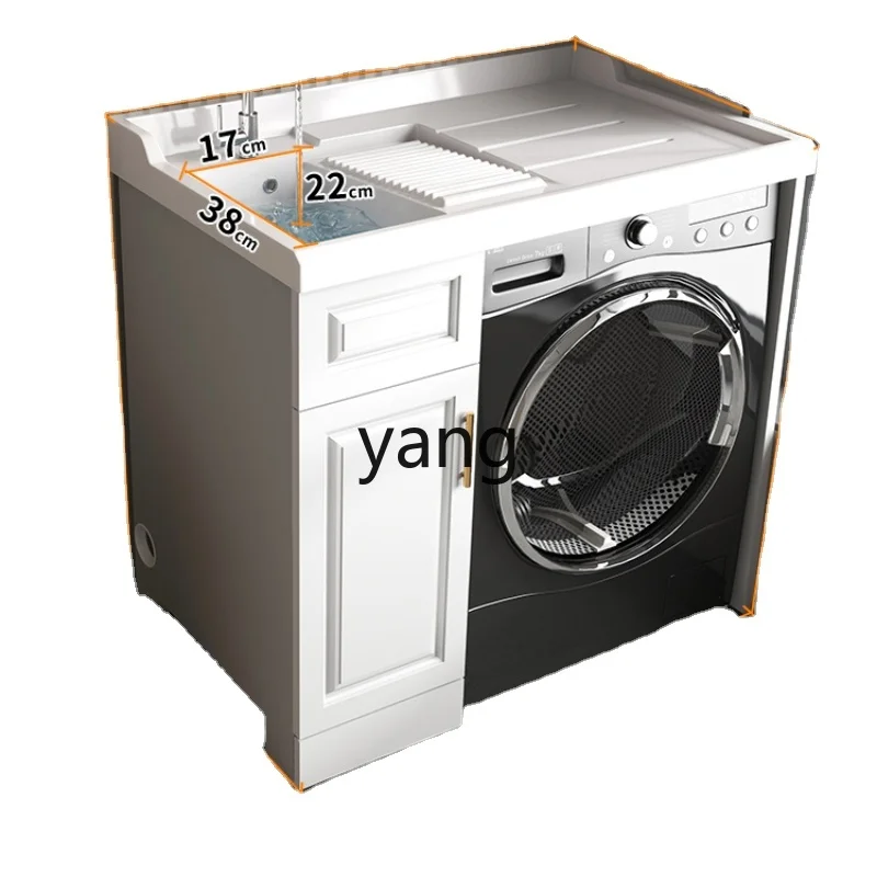 Yhl with Washboard Basin Cabinet Integrated Wash Wardrobe Partner Laundry Tub Household