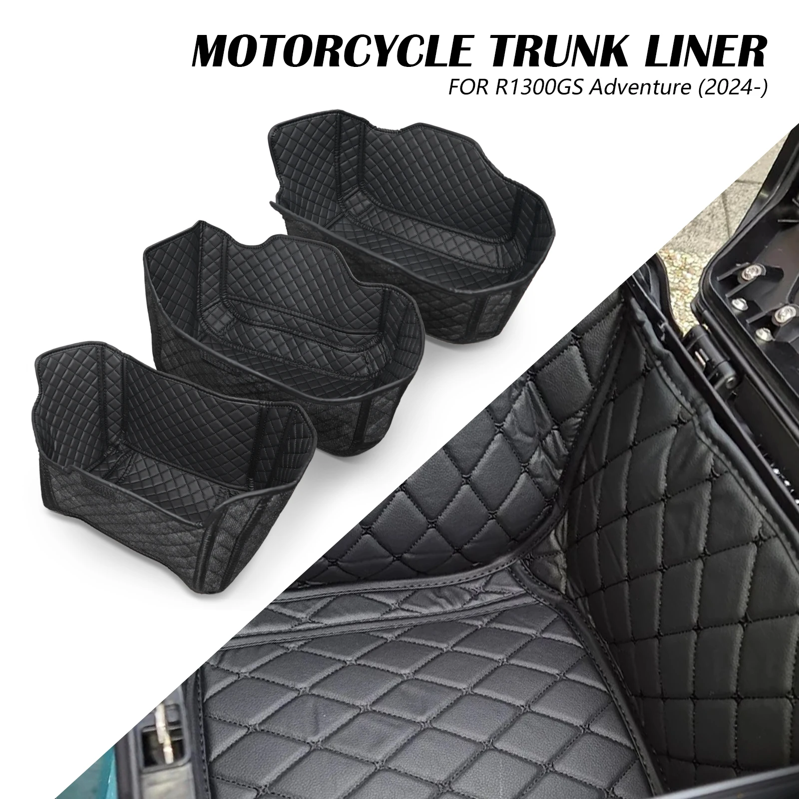 

Внутренняя защитная накладка для бокового кофра BMW R1300GS Adventure R 1300 GS ADV R1300GSA 2024 2025 2026, внутренние защитные подкладки для заднего багажника