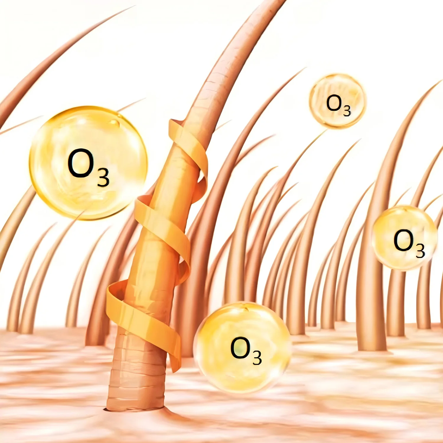 دش احترافي للأوزون للحيوانات الأليفة - نظام استحمام متطور للحيوانات الأليفة لتطهير فعال وإزالة الرائحة والعناية بالبشرة وتنظيف لطيف