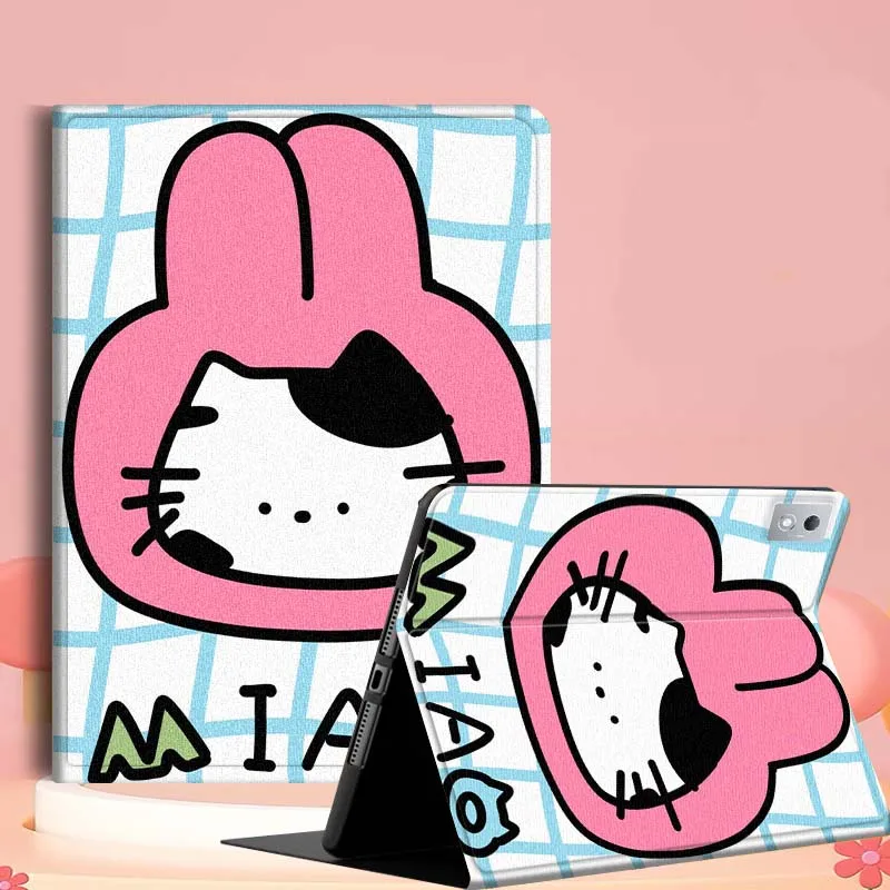 

Simple Animal Cartoon Pattern For Lenovo Pad Tab Legion Xiaoxin Y900 Y700 K10 M10 P11 3rd Pro GT Plus Gen Cover Tablet Case