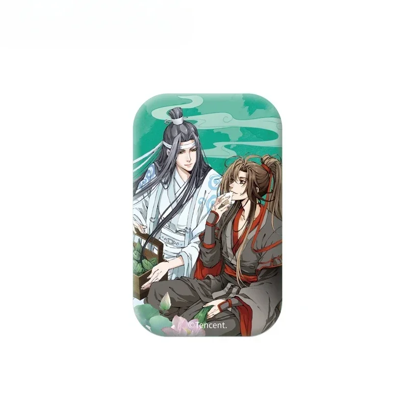 

Anime Grandmaster of Demonic Cultivation LanWangJi WeiWuXian Cosplay Silver Onion Is Shining Badge Brooch Ornaments Xmas Gift