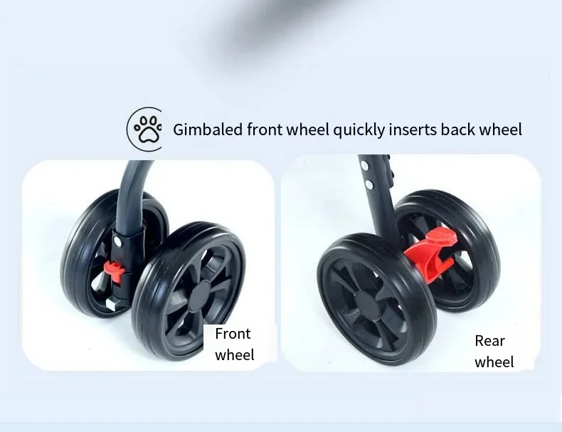 Pet Car Strollers 3in1 Lightweight Foldable Specifically Designed for Walking Dogs Infants Medium-sized Small Dogs Cats Outdoor