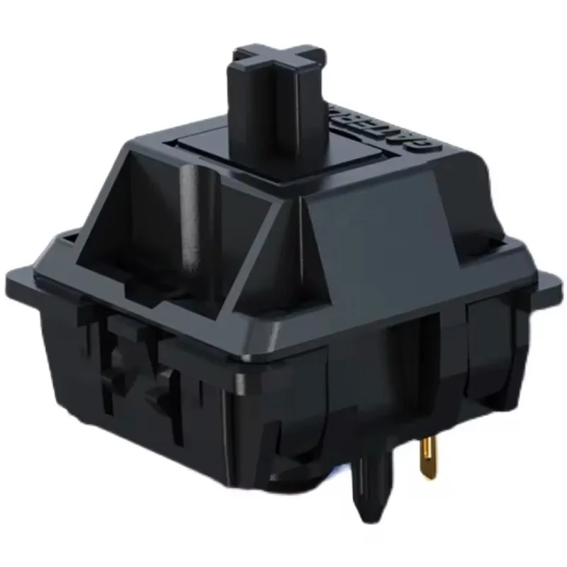Gateron Oil King Switch 5 Pin Hot Swap Black Original Factory Lubrication Linear Switch 55gf For Gaming Mechanical Keyboard