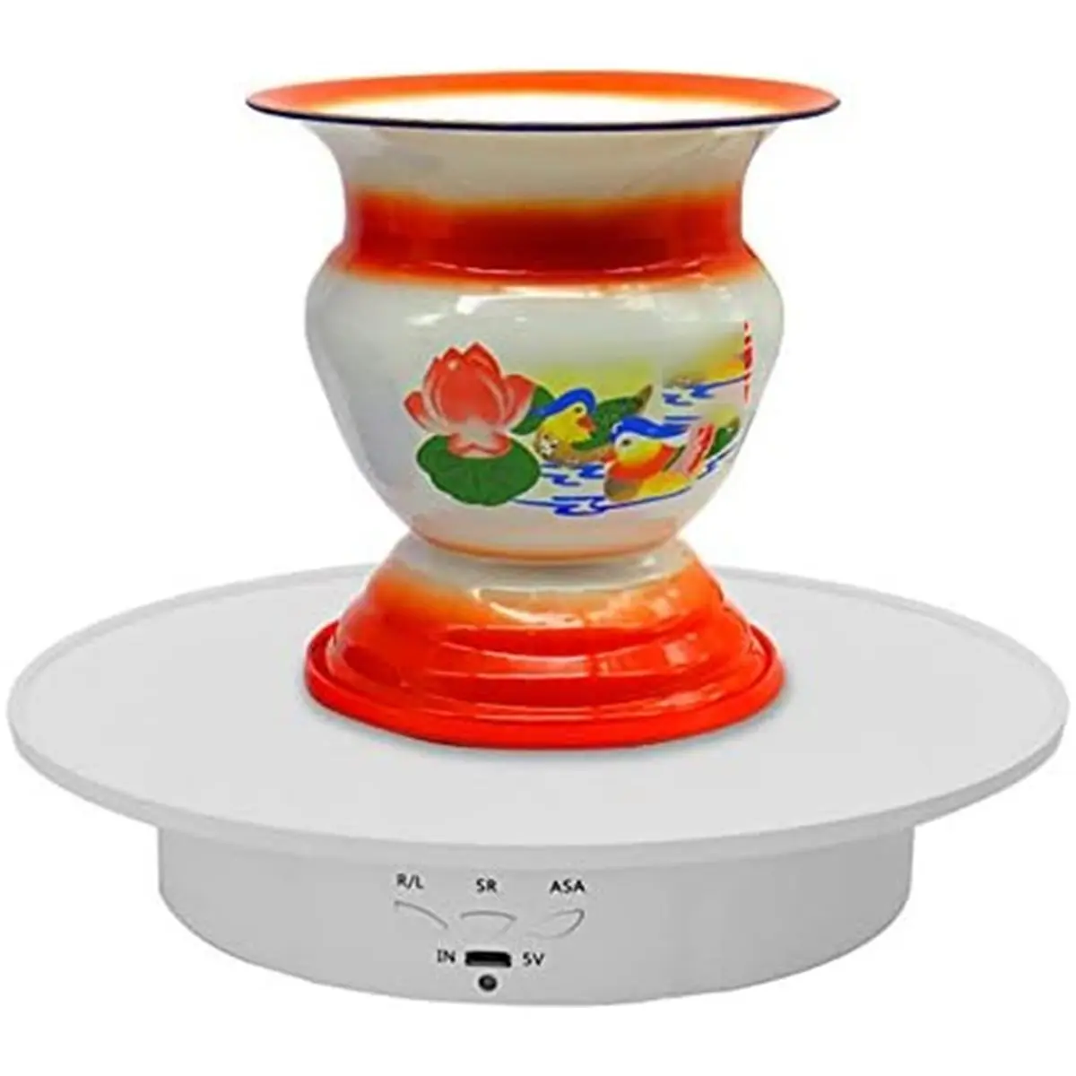 1pc Motorized Rotating Display Stand, 360 Degree Electric Rotating Turntable for Photography Products, Jewelry, 3D Model