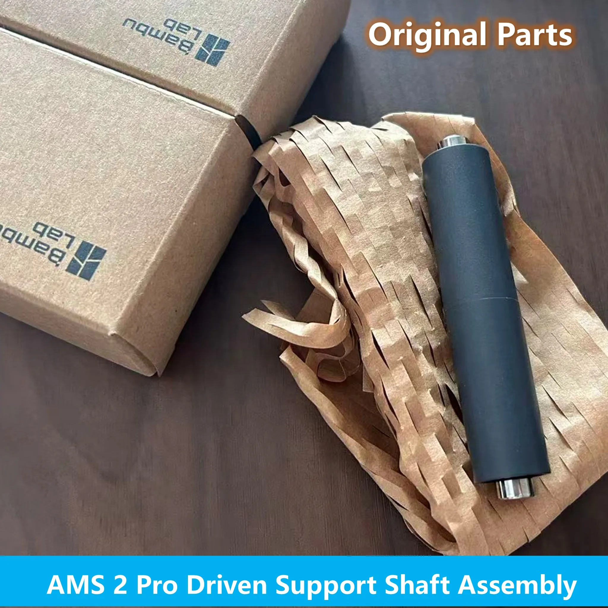 Original Bambu Lab AMS 2 Pro Support Shaft Assembly with 693ZZ Bearings, Filament Spool Roller, 3D Printer Replacement Part