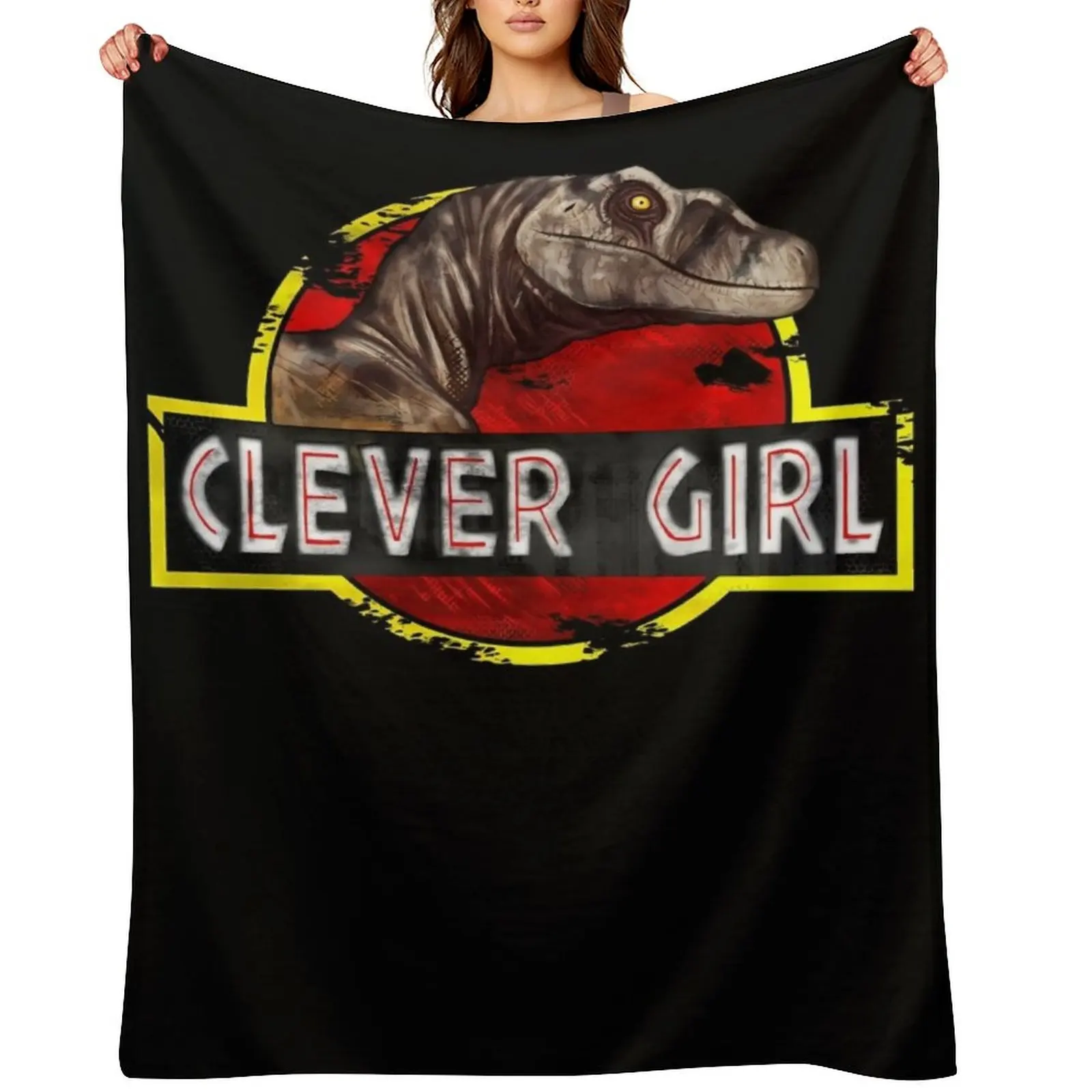 

Clever Girl Throw Blanket blankets and throws Thermal Decorative Sofa Thermals For Travel Blankets
