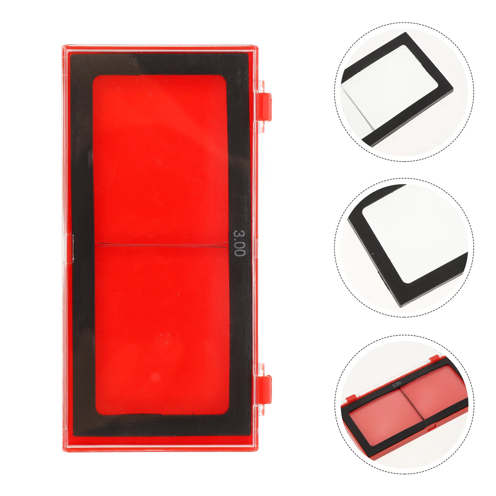 1Pair Welding Accessories Clear Magnifying Lens 3.0 Uv Protection Anti-Glare for Arc Welding Cutting Plasma Operations