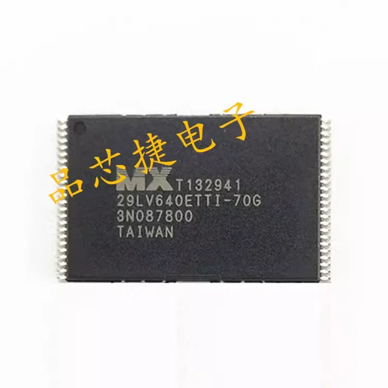 

5pcs/Lot MX29LV640ETTI-70G Marking 29LV640ETTI-70G TSOP-48 64M-BIT SINGLE VOLTAGE 3V ONLY FLASH MEMORY