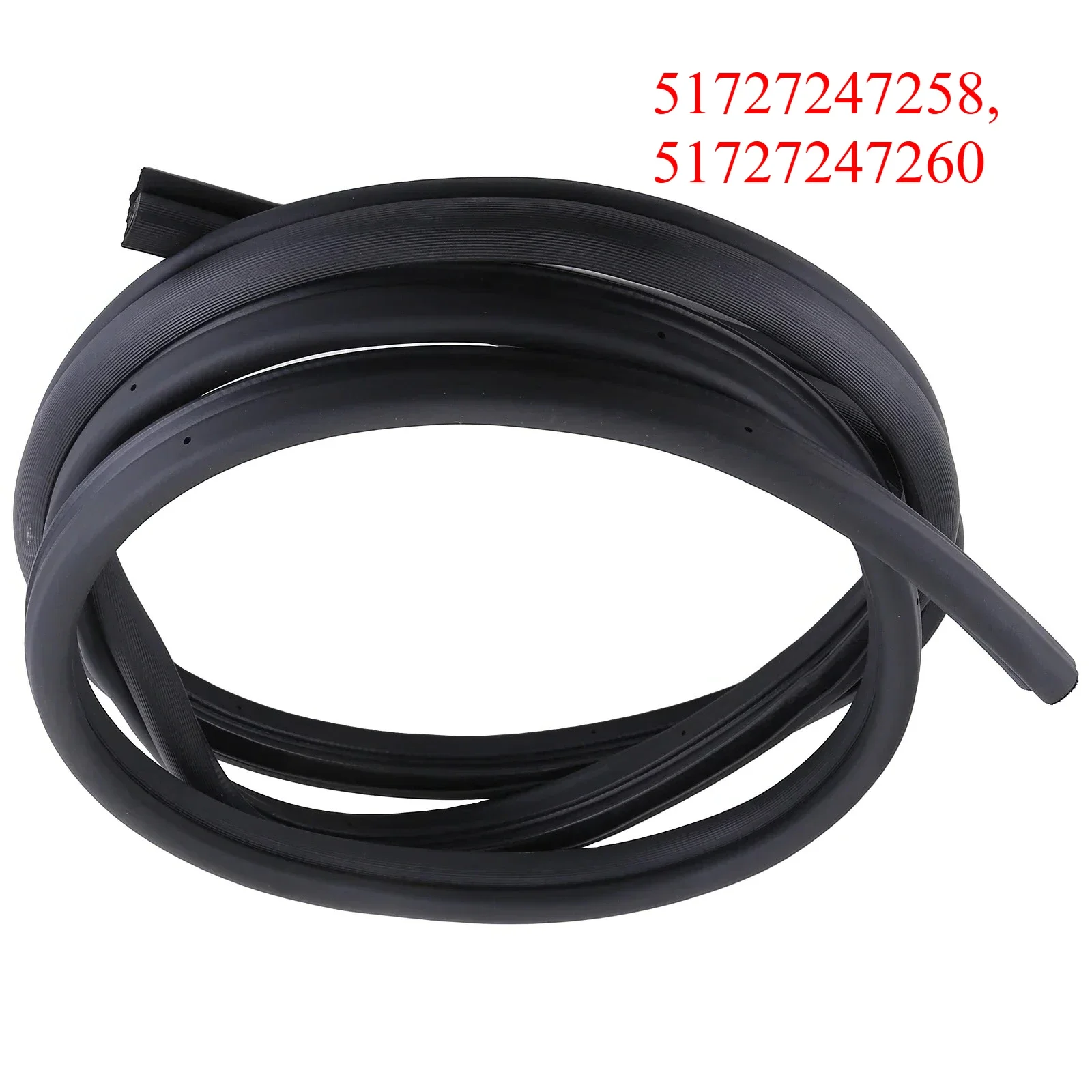 

Car Door Gasket Edge Protection Strip Front Left/Right Compatible for 3er E90 E91 2005-2012 Replaces 51727247258 51727247260